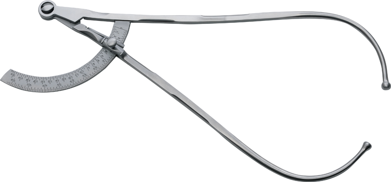 Direct reading caliper, stainless steel, 500mm