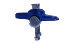 Adaptateur de pied mono axiale, 26-29cm, aluminium