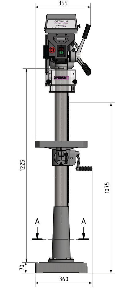 Column Drilling machine