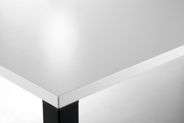 Table de réunion gris clair, 2000 mm