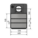 Perçeuse-fraiseuse "OPTIMILL" BF 16Vario