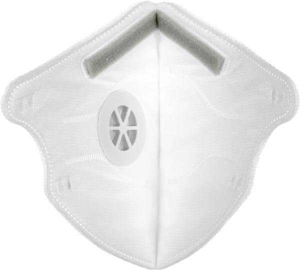 Jeu de masques de protection respiratoire pliables, classe FFP2, 15pcs
