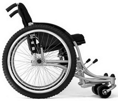 Fauteuil roulant Whirlwind Roughrider, 43cm