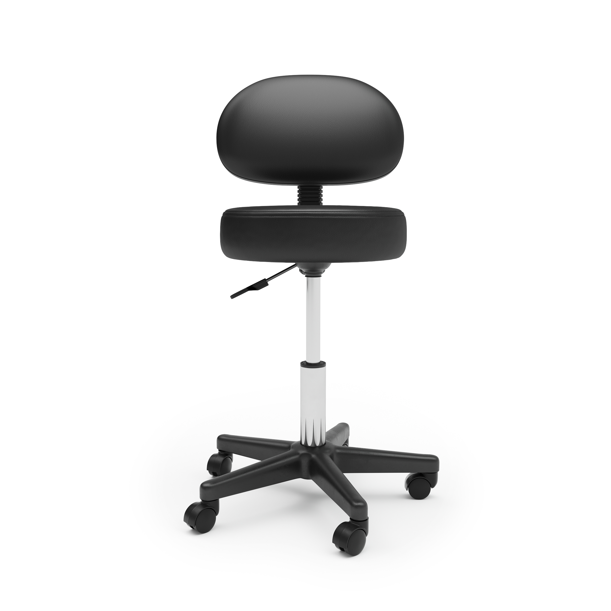 Tabouret pivotant rembourré comfort, réglable en hauteur (copie)