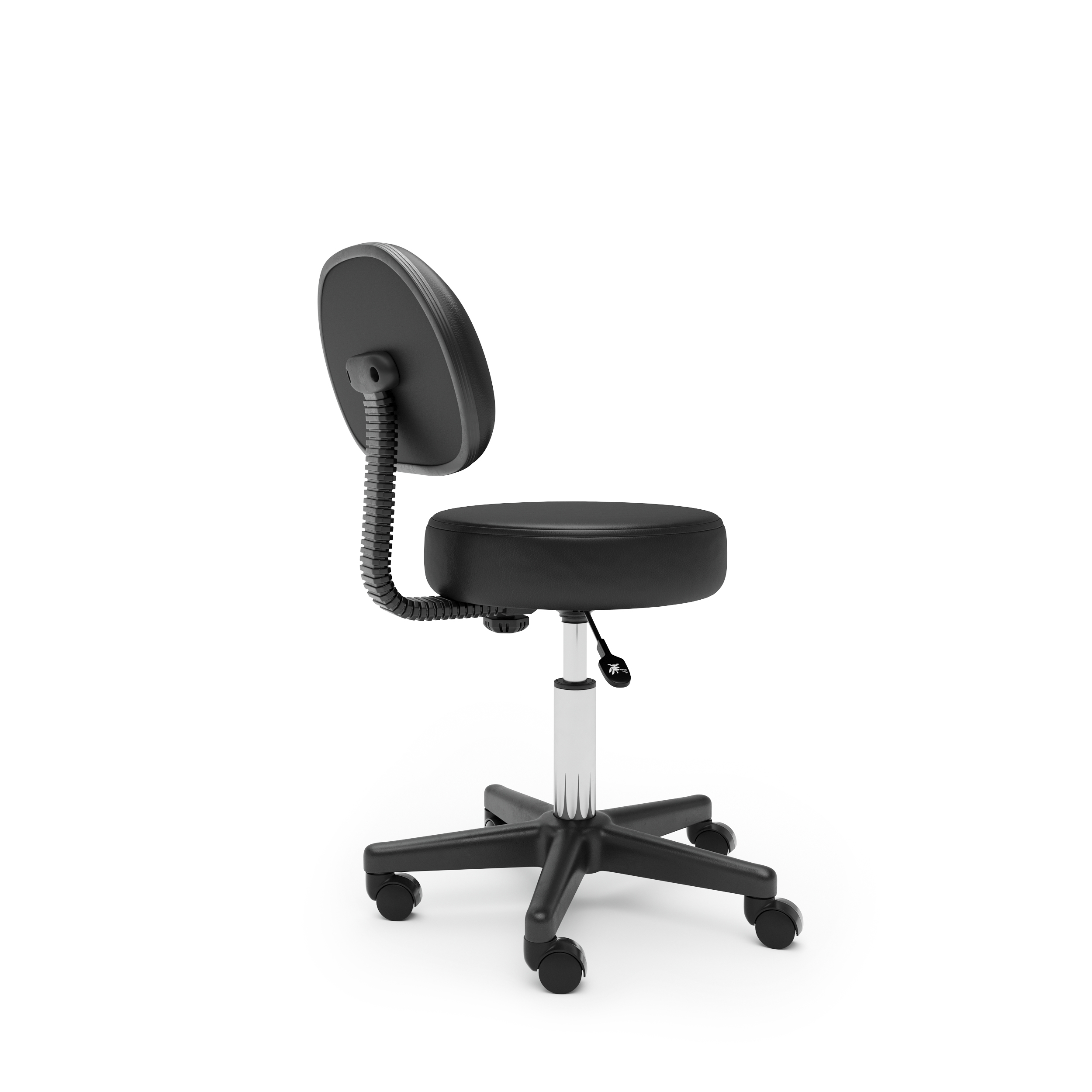 Tabouret pivotant rembourré comfort, réglable en hauteur (copie)