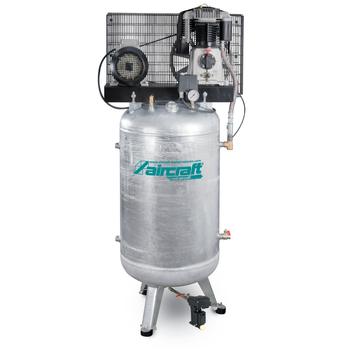 Compresseur stationnaire à piston avec réservoir, 270 l