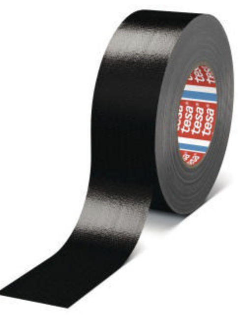 Cloth Tape, 50mm x 50m, Black