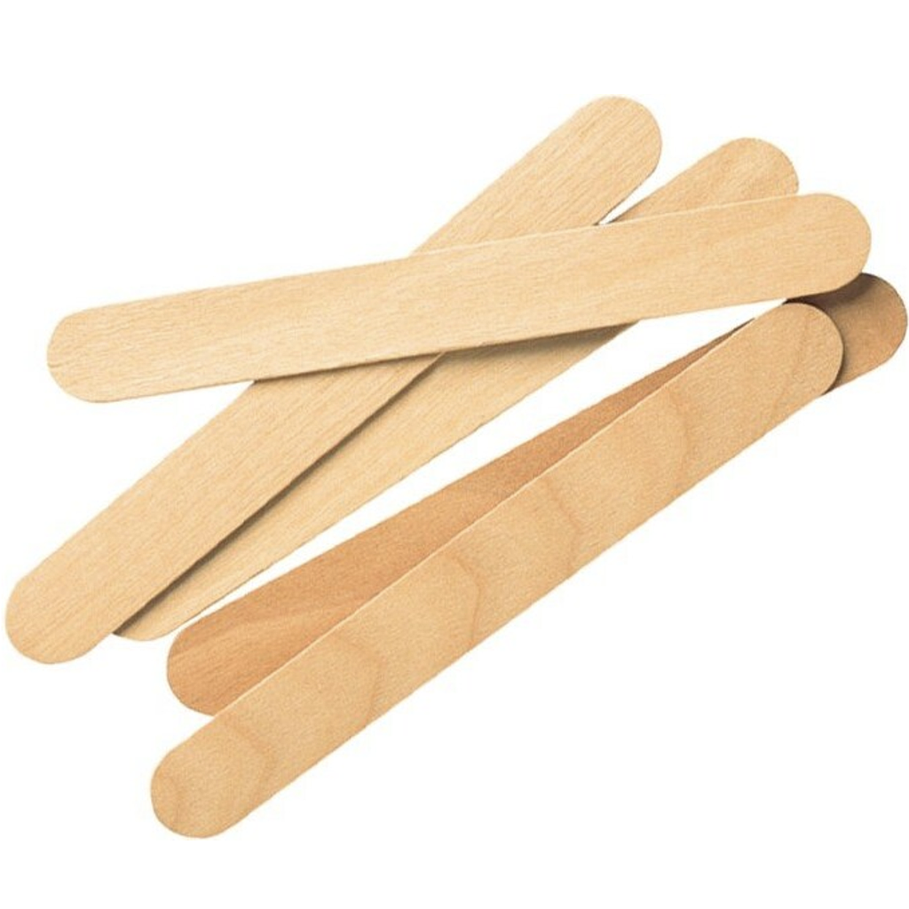 Spatule en bois, 100 pièces