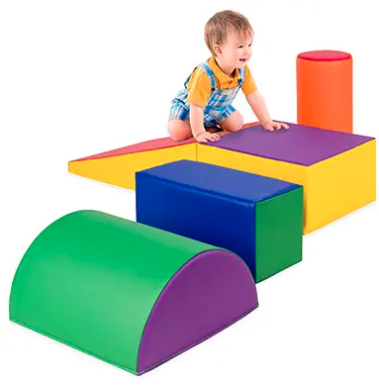 Set of foam shapes for children, 5 pieces