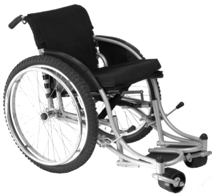 Fauteuil roulant Whirlwind Roughrider, 39.4cm