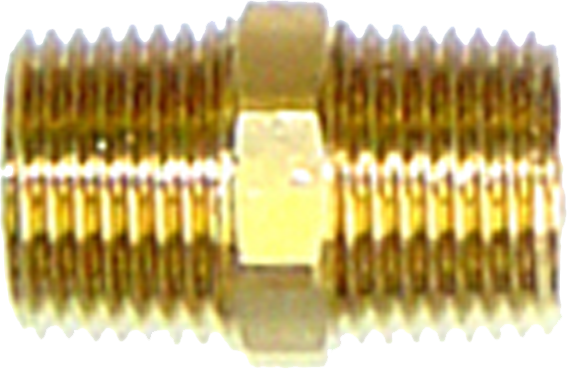 Raccord double en bronze, 1/2"