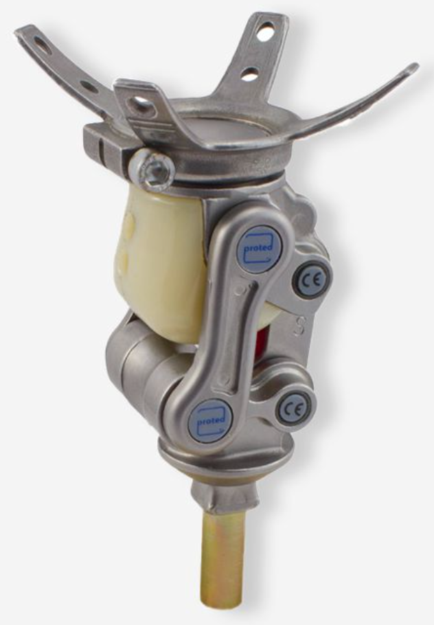 Polycentric Disarticulation Knee Joint, en acier inoxydable