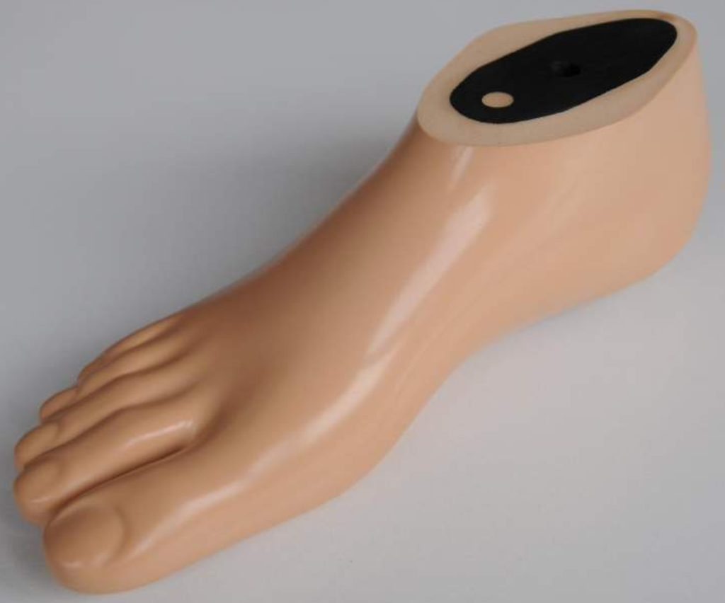 SACH-Fuß mit Plastikkern für Männer mit getrenntem Zeh