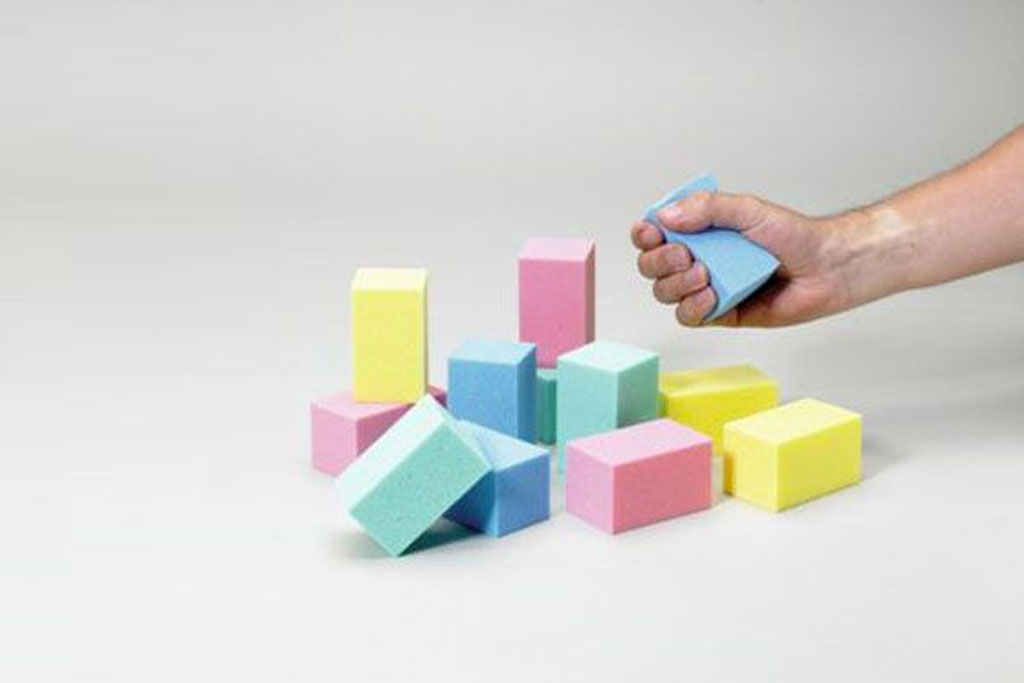 Washable rehabilitation foam