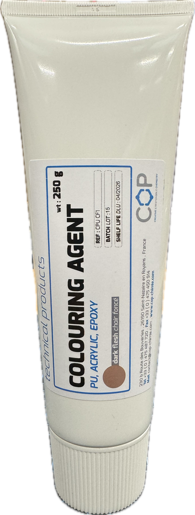 Farbpaste, dunkles Hautfarbe, 250g