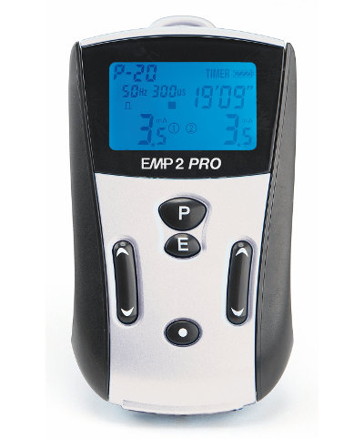 Portable 2-channel TENS device