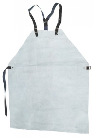 Leather apron for welders