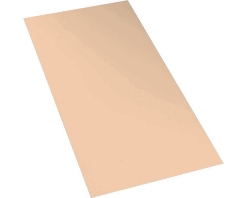 Plaque de polypropylène homopolymère, 4mm, beige