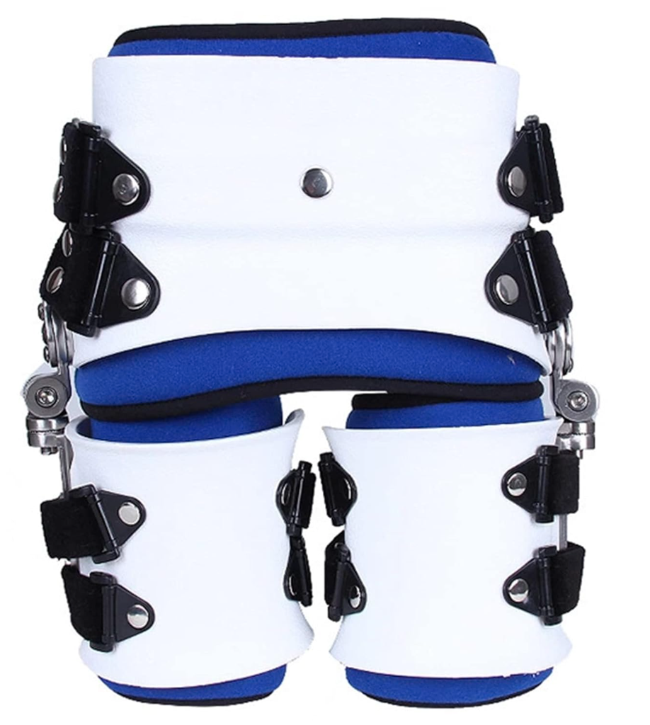 Hinge hip abduction orthosis for children