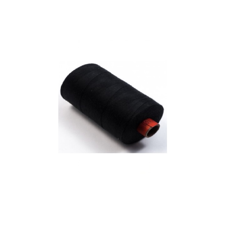 Thread, black, shaving resistance 50, 10 rolls