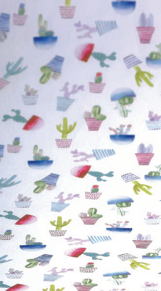 Transferpapier "Cactus"