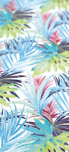 "Palm garden" transfer paper
