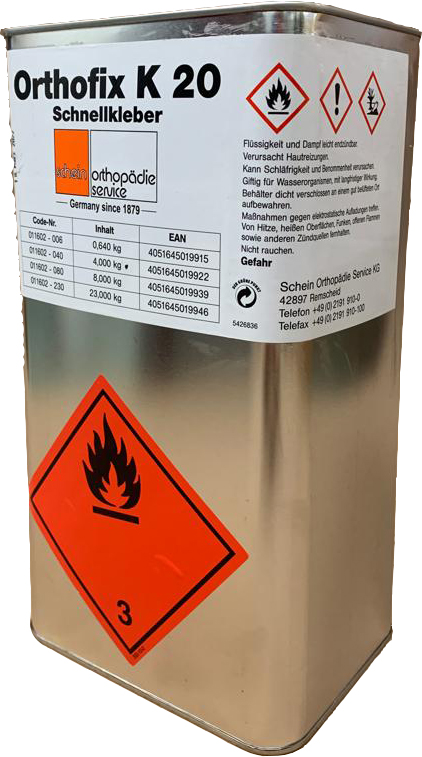 Adhesivo Schein-Orthofix K 20, 4kg