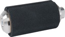 Rodillo lijador, superficie de goma, Ø60mm, M16