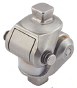 Monocentric knee joint with frictional lock
