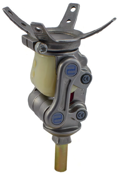 Polycentric disarticulation knee joints, stainless steel