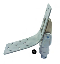 Hip disarticulation joint, stainless steel