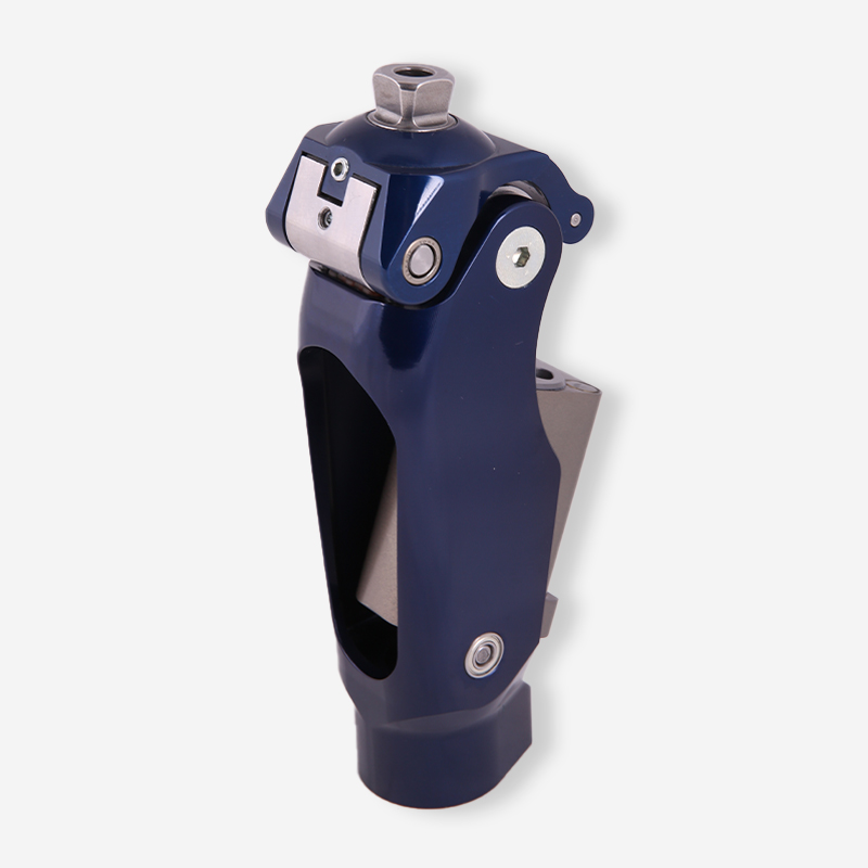 Pneumatic knee joint, navy blue, with frictional lock