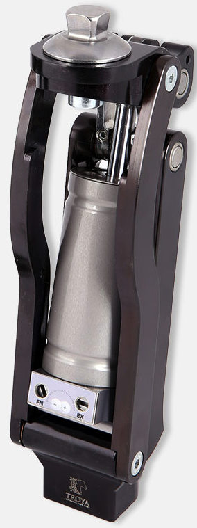 Articulation hydraulique du genou polycentrique, aluminium allié