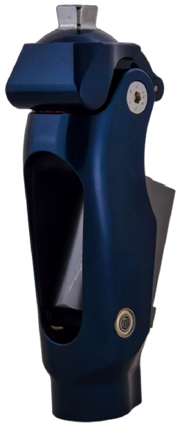 Articulación de rodilla neumática, azul marino