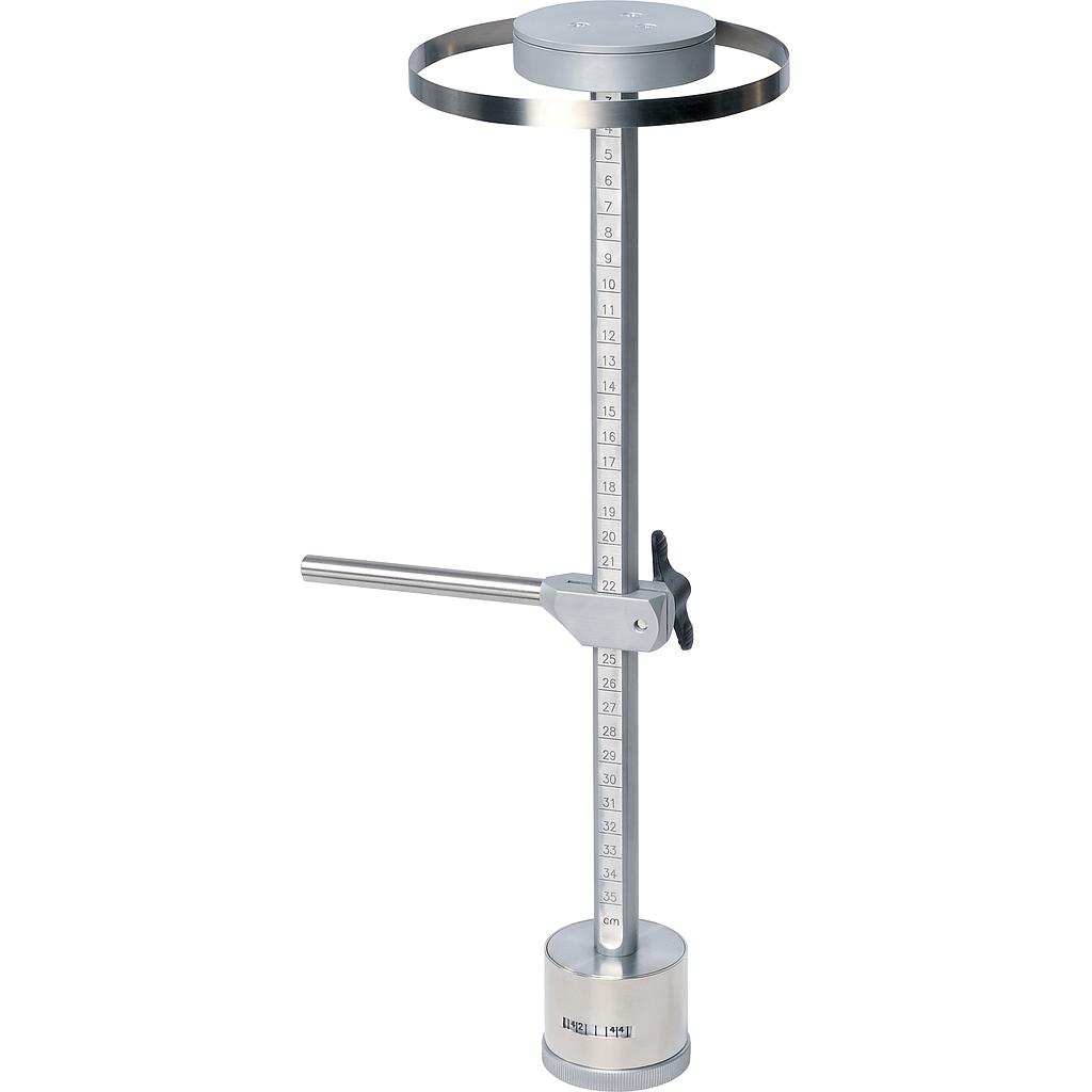 Tool for measuring inside contour, lower leg