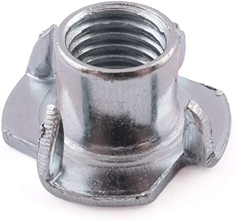 Porca de 4 garras em aço inoxidável, M10, 100 unidades