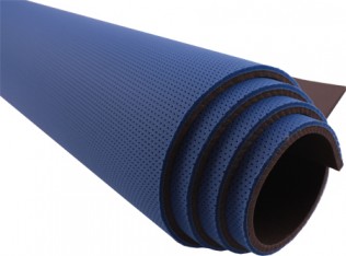 Tejido termoformable 3D, 6x1000x1450 mm, azul
