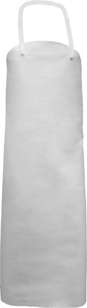 Chemical protective apron, white