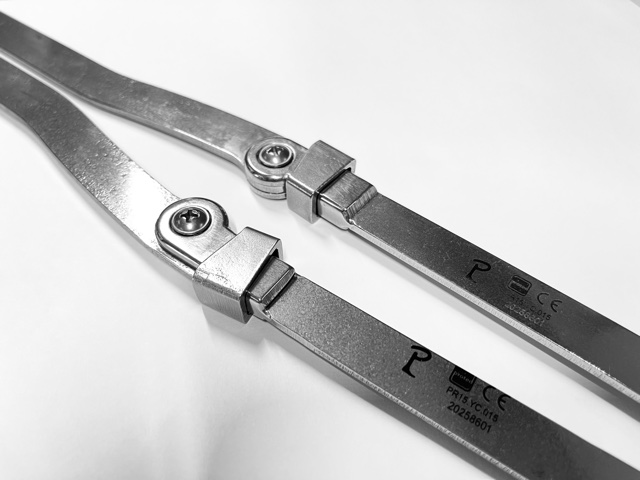 Kinderorthesengelenk mit aufrechtem, 14 mm, Paar