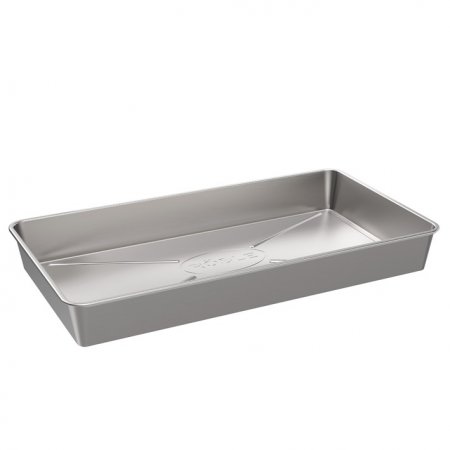 Stainless steel basin, 415x225x47mm