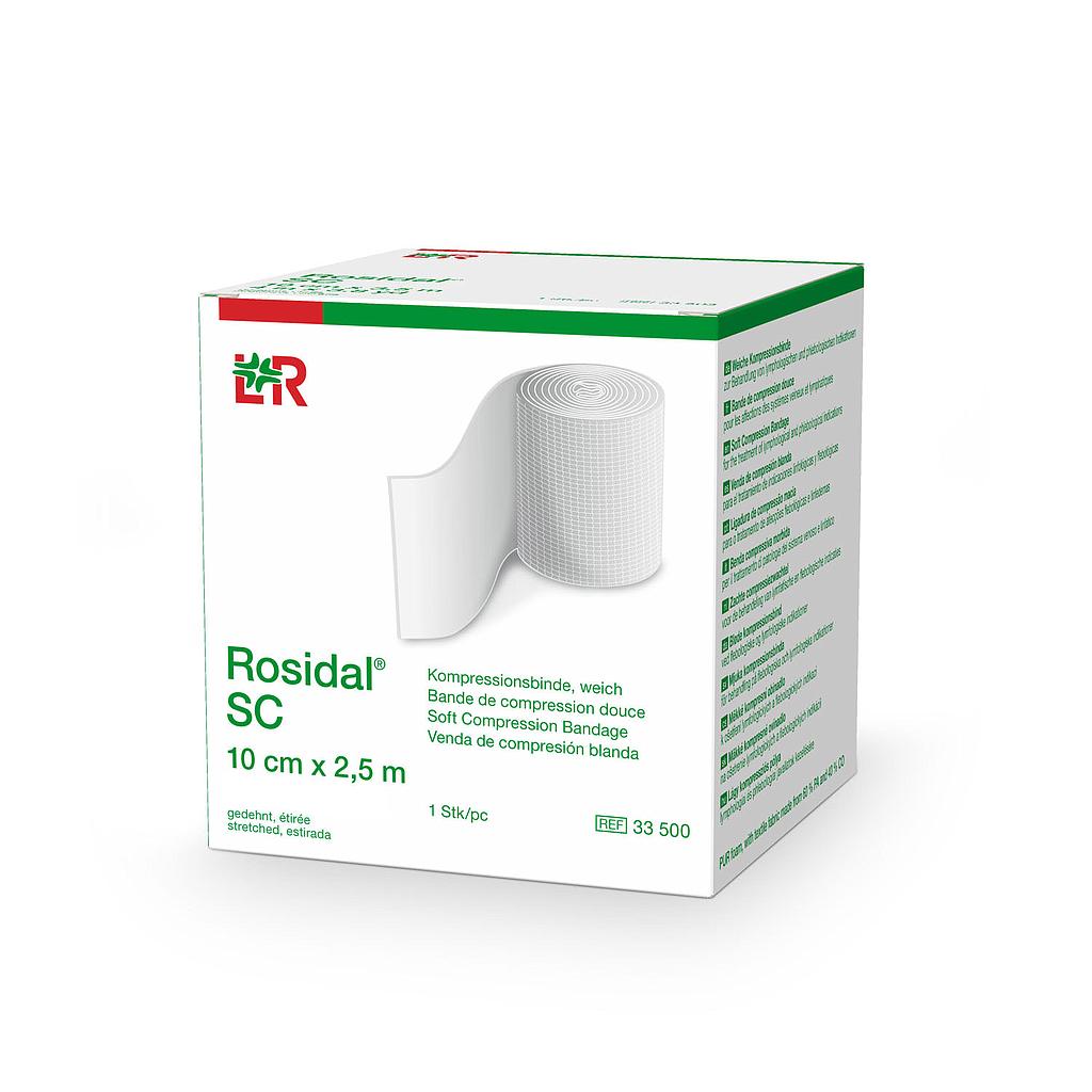 Banda de compresión suave Rosidal® SC, 10cm x 2,5m