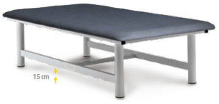 Single fixed bobath table 200x100