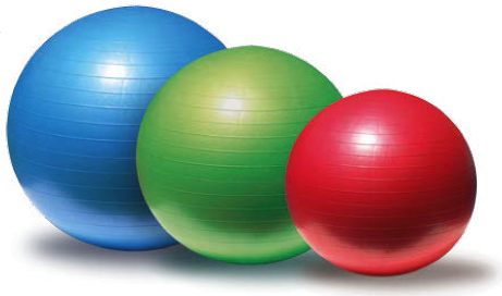 PVC Bobath balls, Ø85cm
