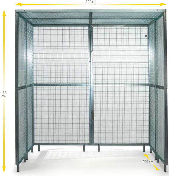 Cage for pulley therapy