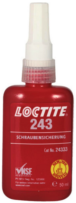 Loctite® 243 thread locking glue, 50ml