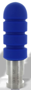 Outillages de meulage en silicone, 5/8" cylindrique rond avec rainures