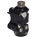 Adaptador hidráulico para regulação da altura do calcanhar