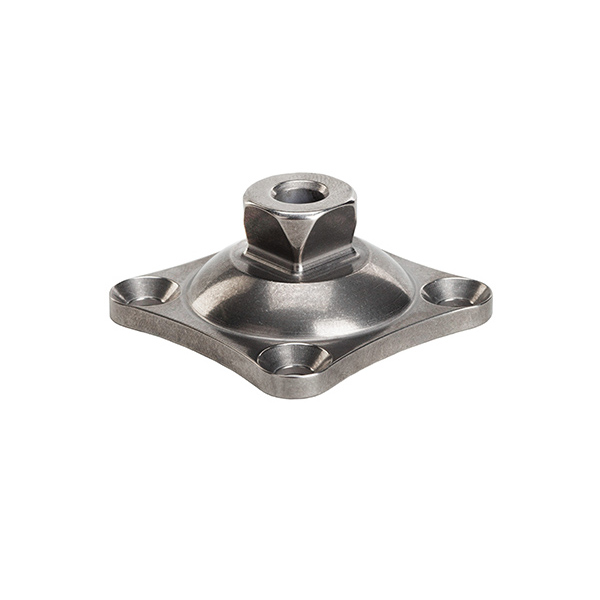 4 Hole Male Pyramid, stainless steel