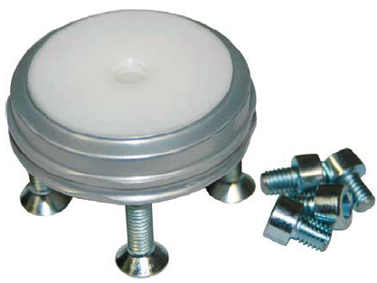4-hole socket adapter for laminating and thermoforming