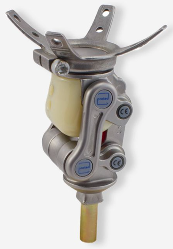 [PR04.DZ.16S] Polycentric Disarticulation Knee Joint, en acier inoxydable